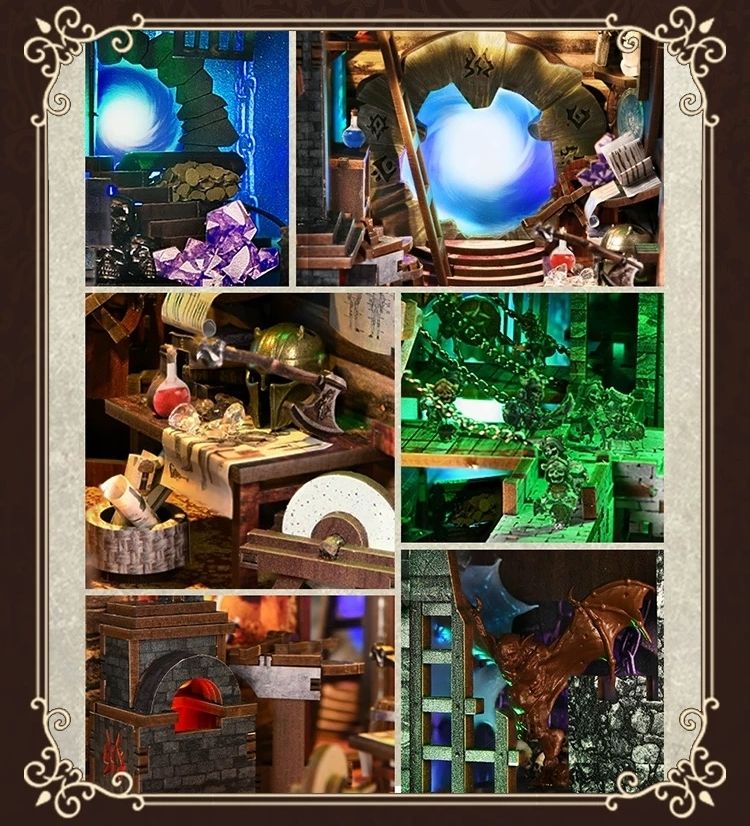 Sword and Magic DIY Book Nook Kit