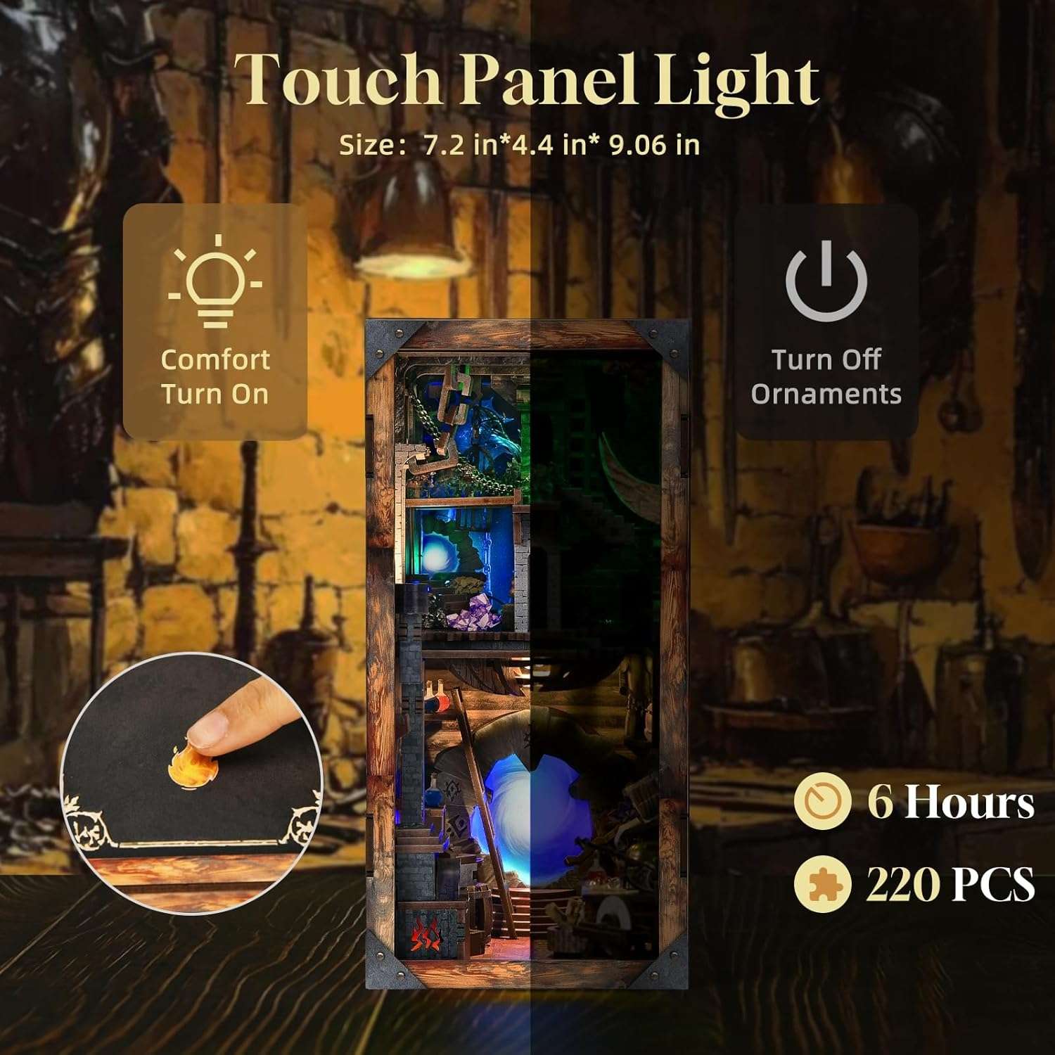 Sword and Magic DIY Book Nook Kit