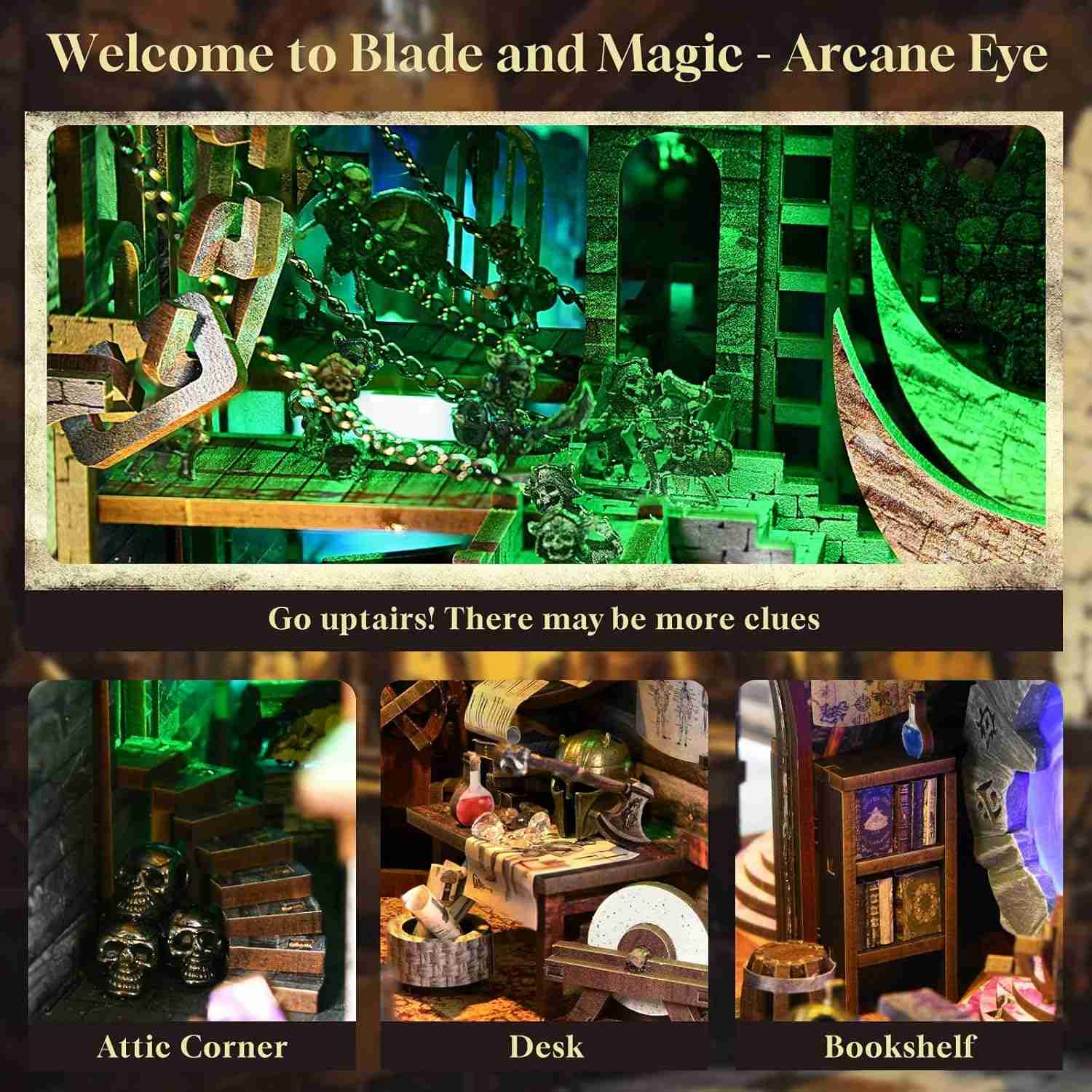 Sword and Magic DIY Book Nook Kit