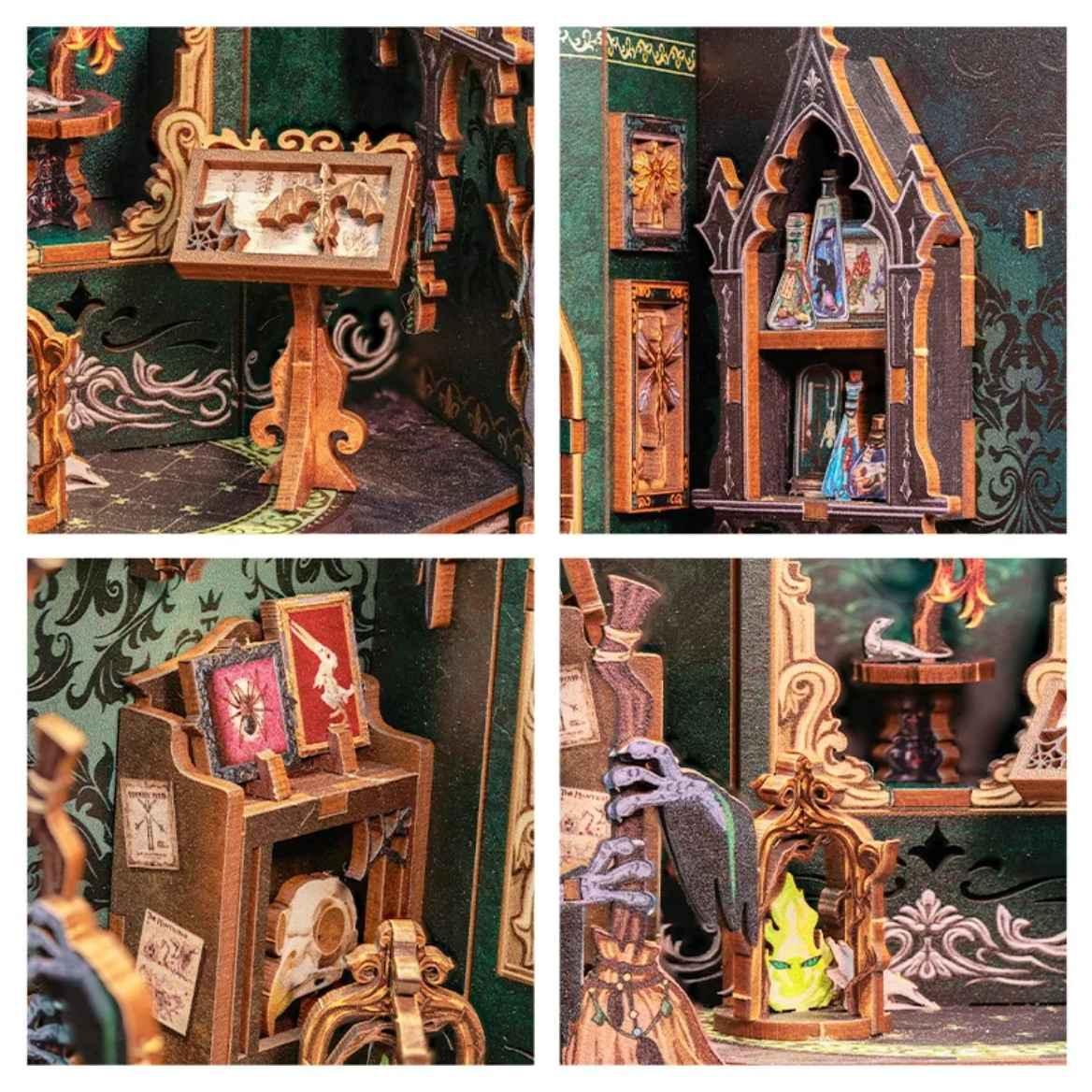 The Darkness Herbarium DIY Book Nook Kit | Mini Magic Shop