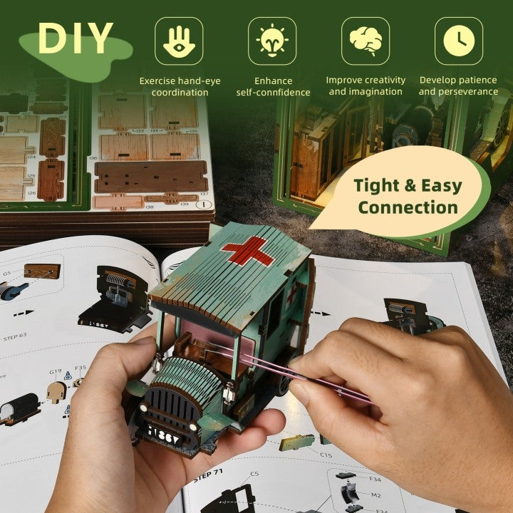 The Radium Lady DIY Book Nook Kit