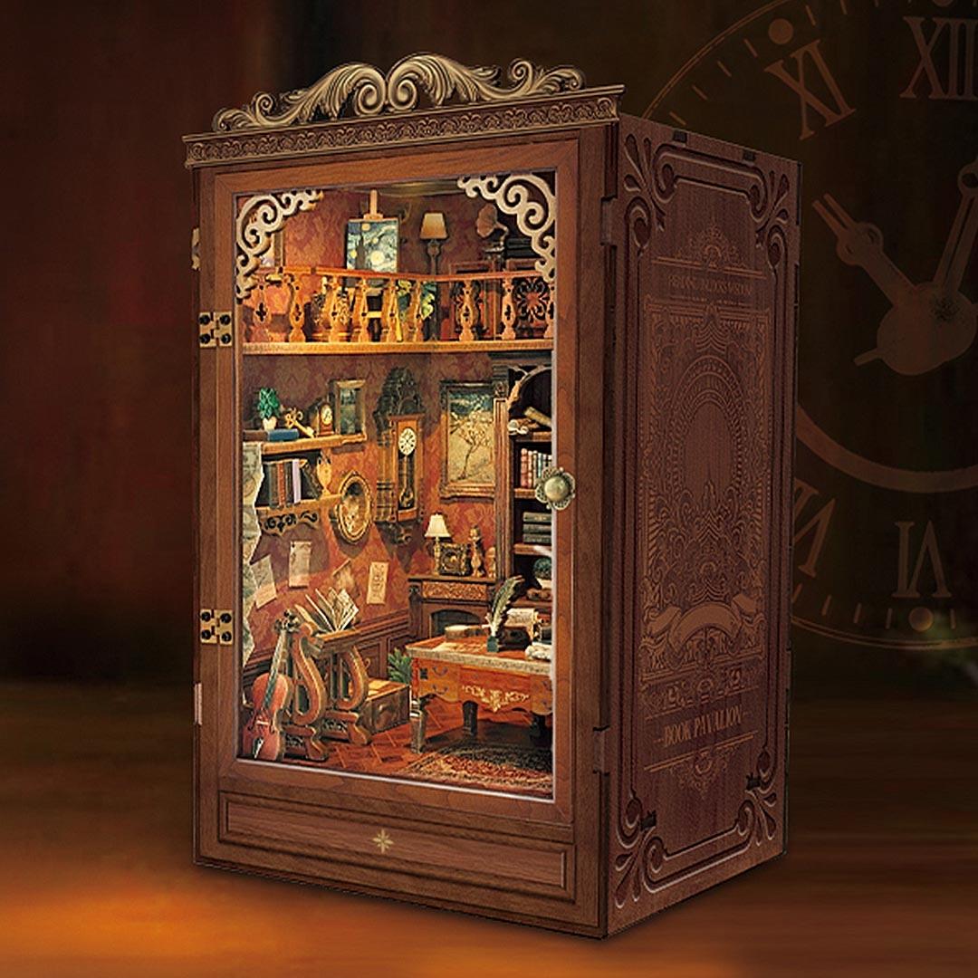 Time Book House DIY Wooden Book Nook Kit