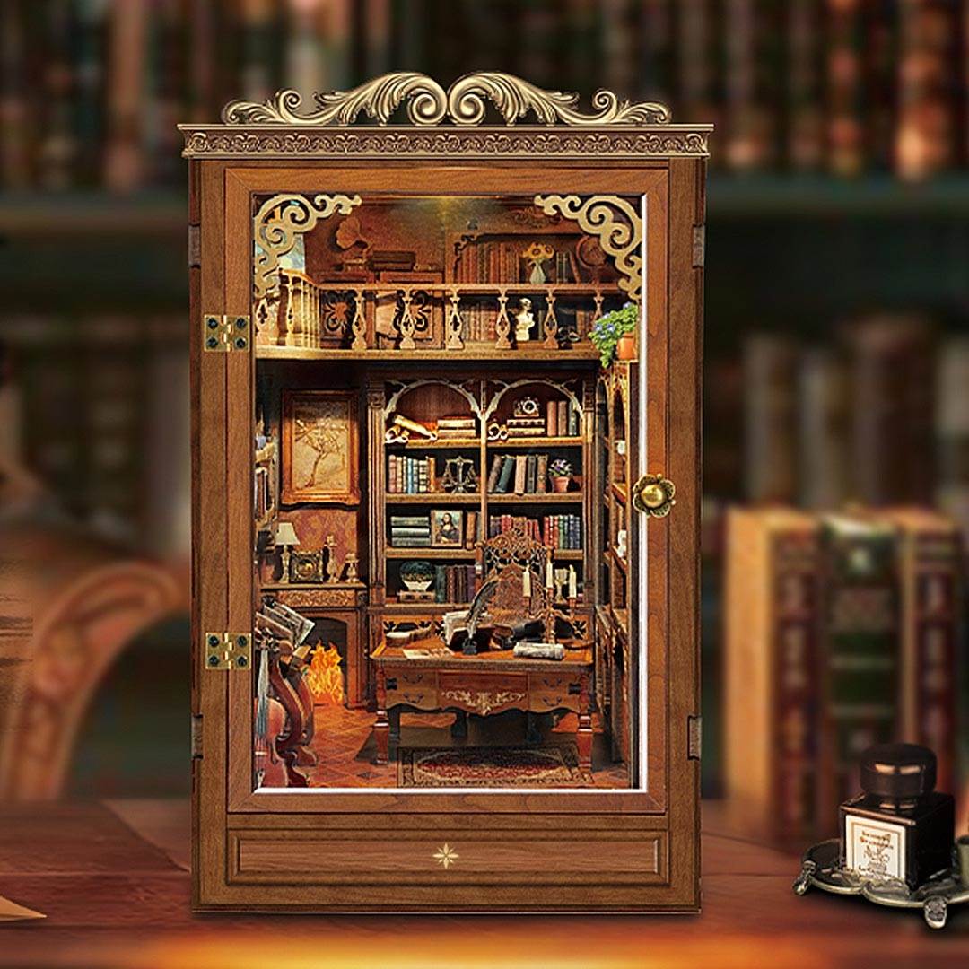 Time Book House DIY Wooden Book Nook Kit