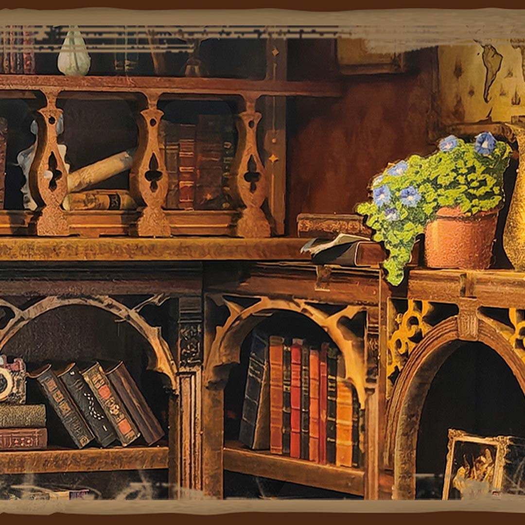 Time Book House DIY Wooden Book Nook Kit