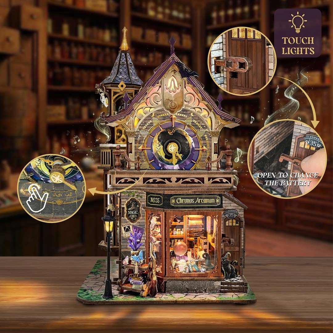 Time Magic Club DIY Miniature House Kit