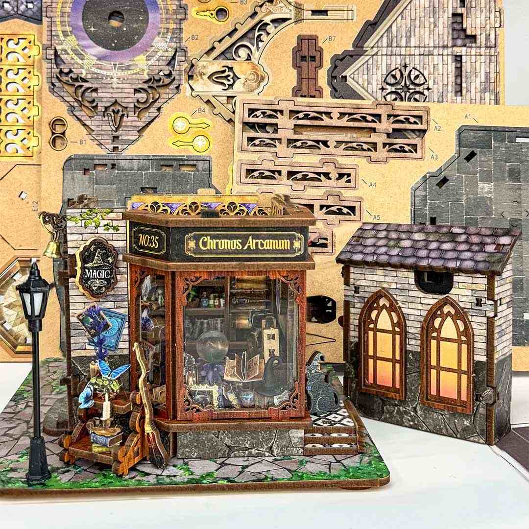 Time Magic Club DIY Miniature House Kit