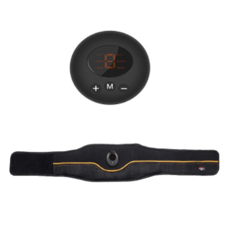 Rechargeable Home Smart EMS Abdominal Belt, with Fastening, Breathable Mesh, 6 Modes and 9 Strengths, for Home, Office & Gym