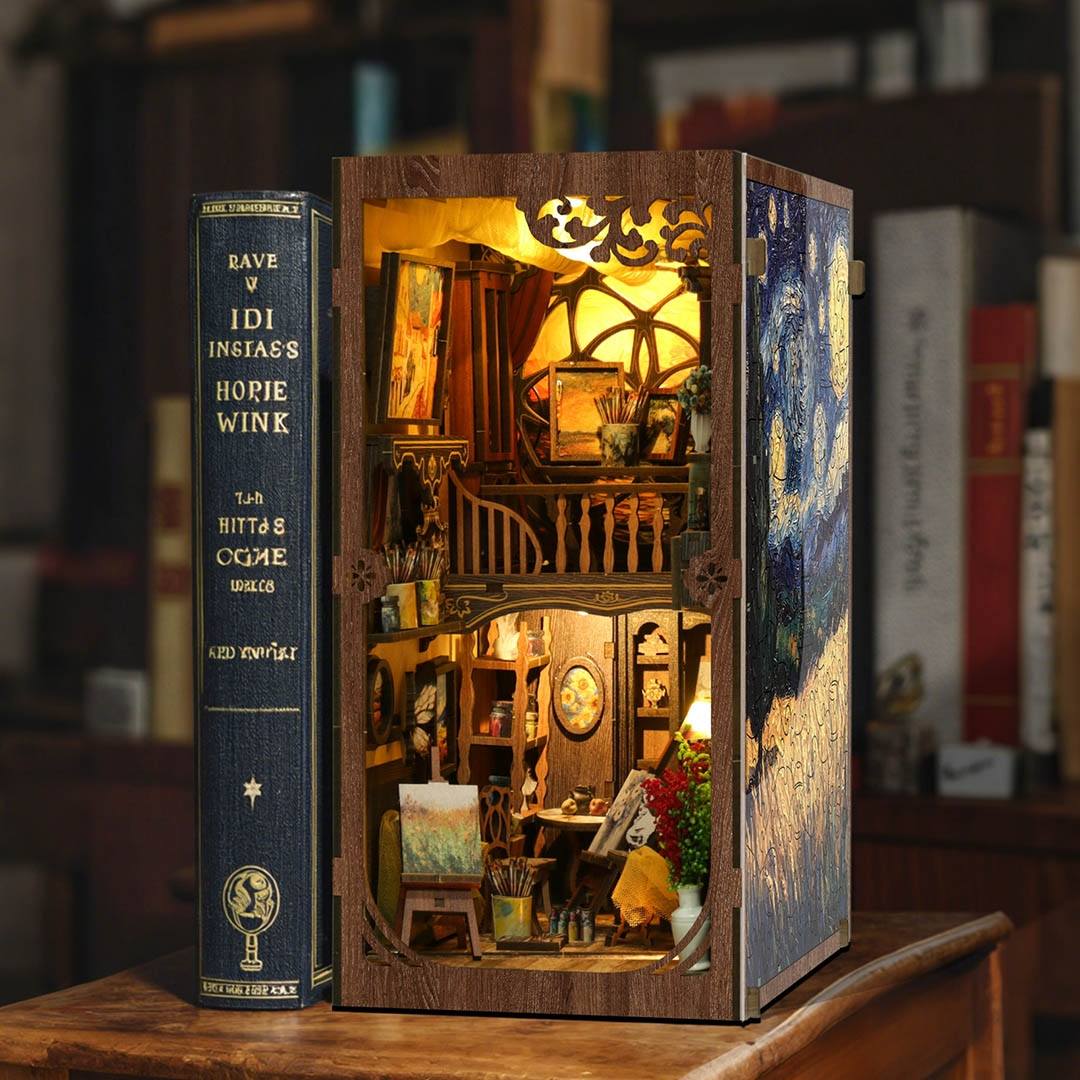 Van Gogh Studio DIY Book Nook Kit
