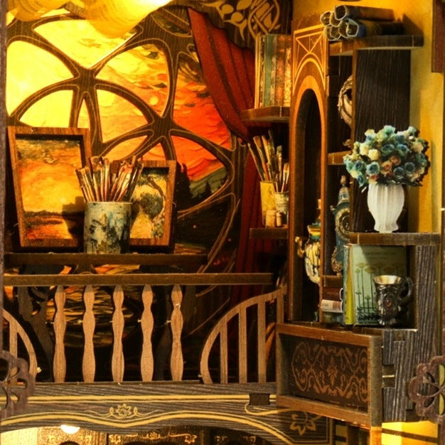 Van Gogh Studio DIY Book Nook Kit