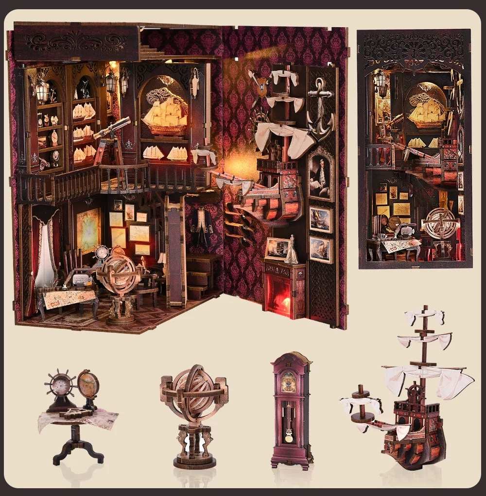 Voyage Memories DIY Book Nook Kit