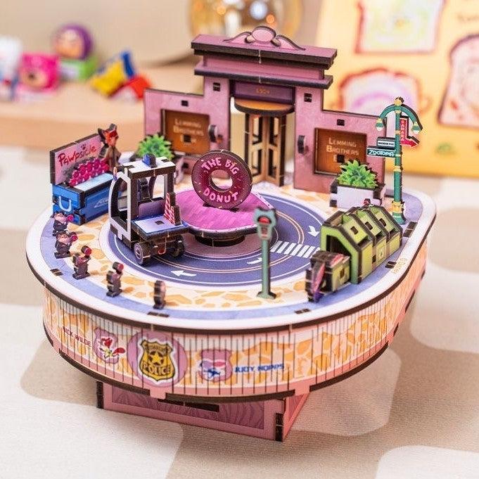 Zootopia 3D Wooden Puzzles | Music Box