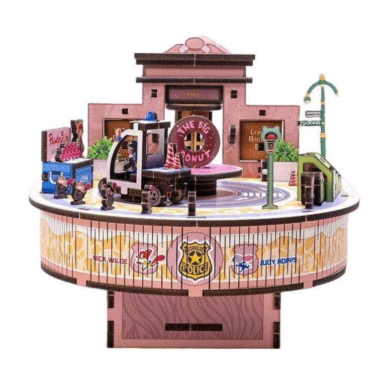 Zootopia 3D Wooden Puzzles | Music Box