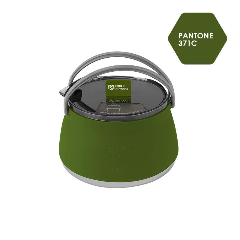 Camping Outdoor Silicone Foldable Kettle