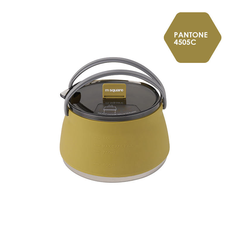 Camping Outdoor Silicone Foldable Kettle