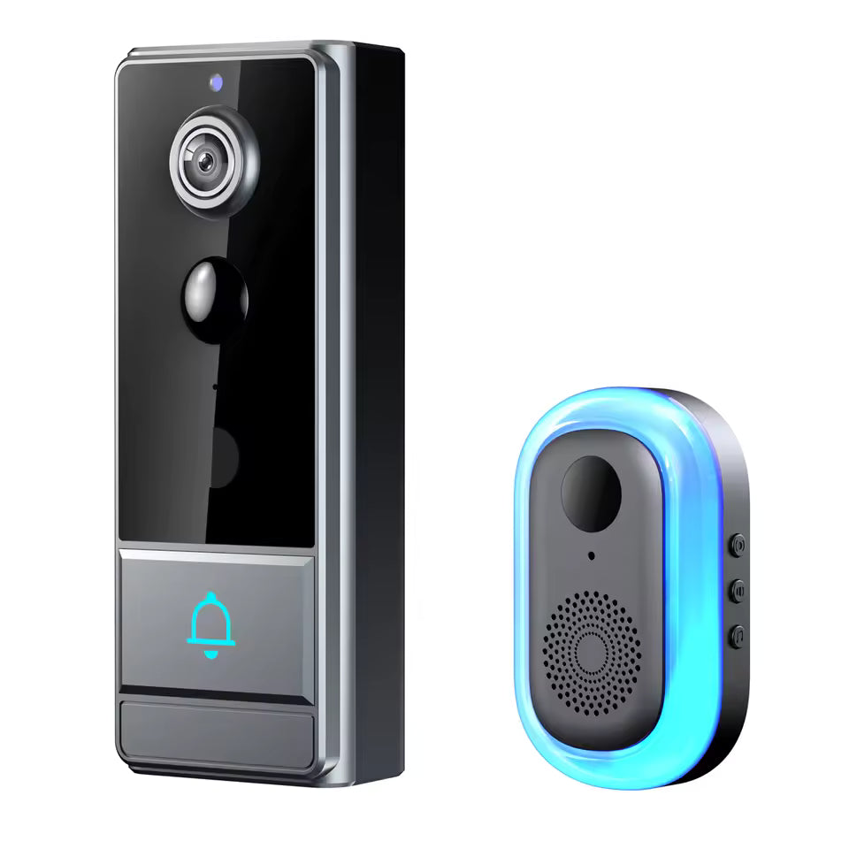 WiFi Wireless Doorbell Camera Remote Video Door Intercom IR Night Vision Security Bell