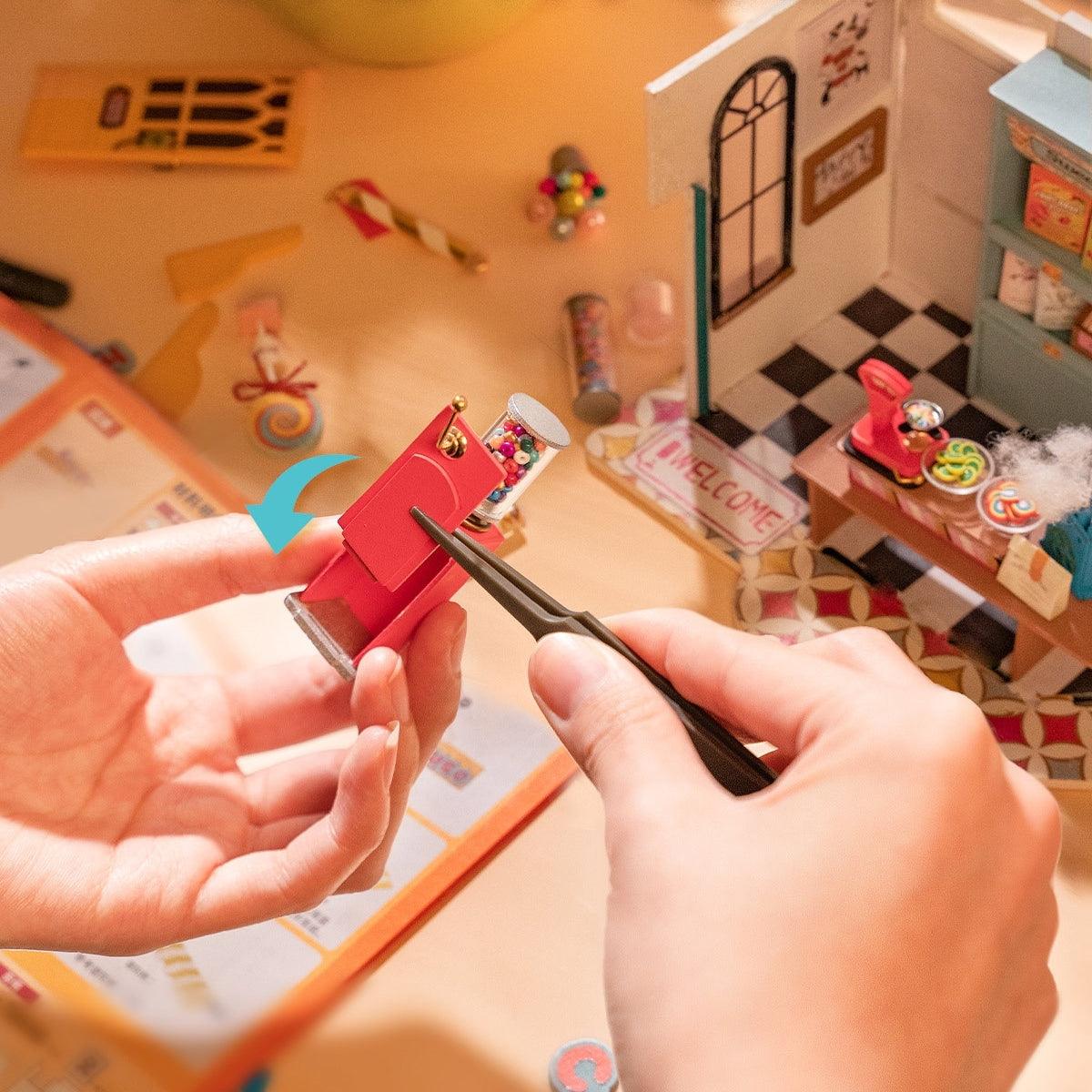 Candy House - DIY Miniature Dollhouse Kit