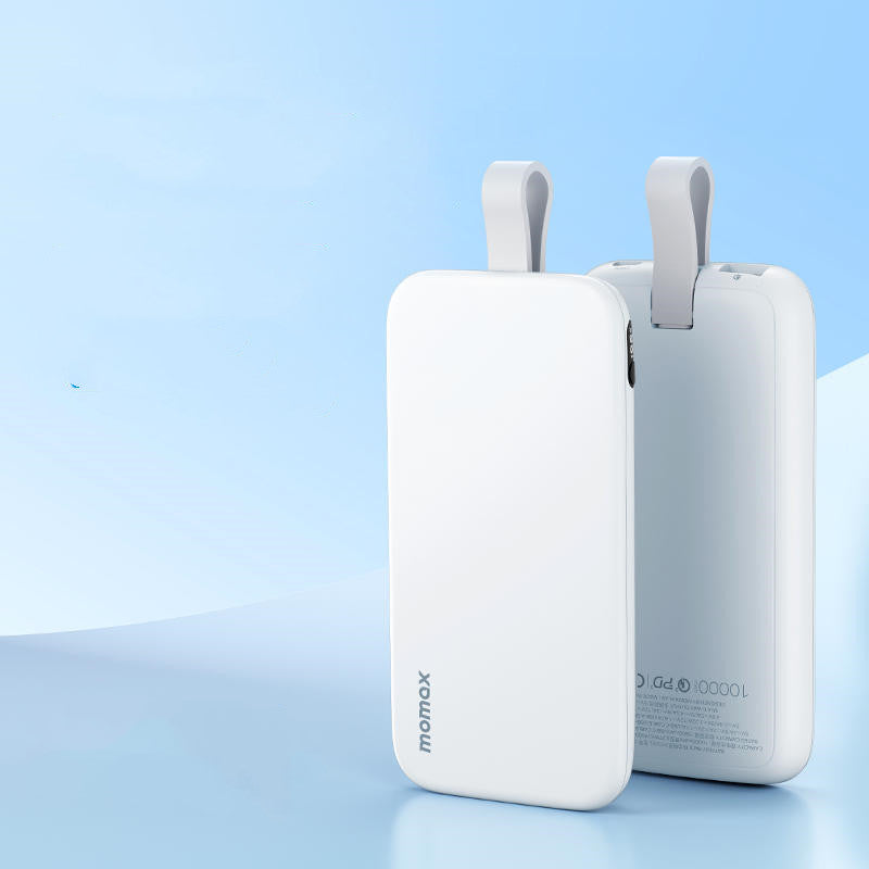 Built-In Cable Dual Port Fast Charging Power Bank