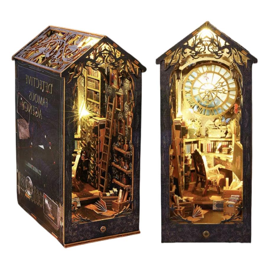 Detective Agency DIY Wooden Book Nook Kit