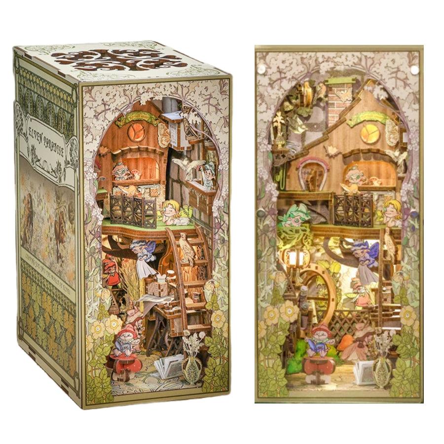 Elven Paradise | DIYBook Nook Kit | Bookshelf Decor