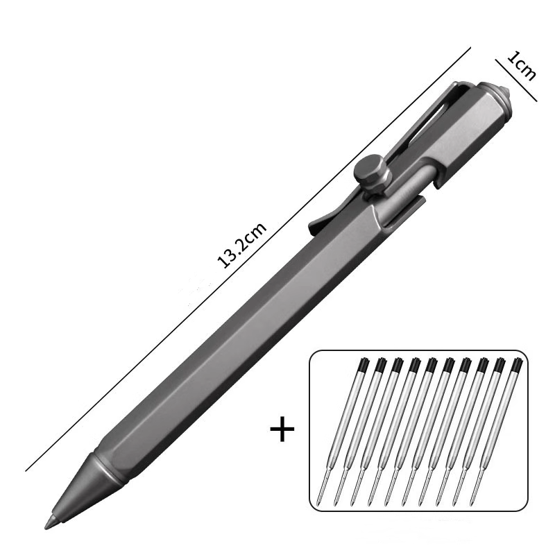 Tactical Titanium Alloy Self-defense Signature Pen