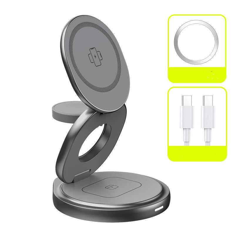 Foldable Wireless Magnetic Charging Stand
