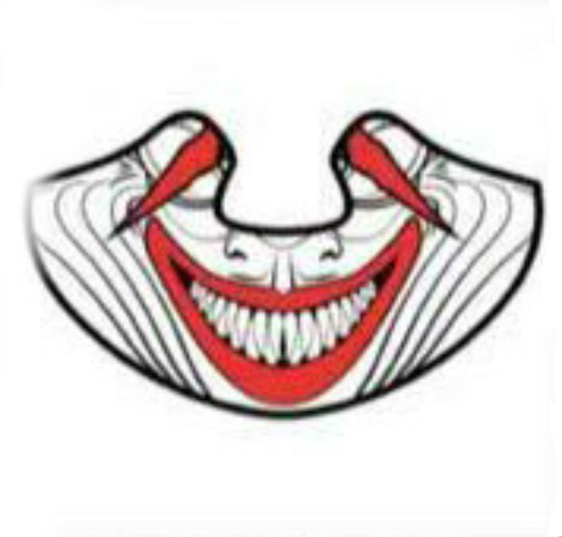 Voice-Activated Cold Light LED Scary Mask, for Disco, Party, Bar, Atmosphere Prop