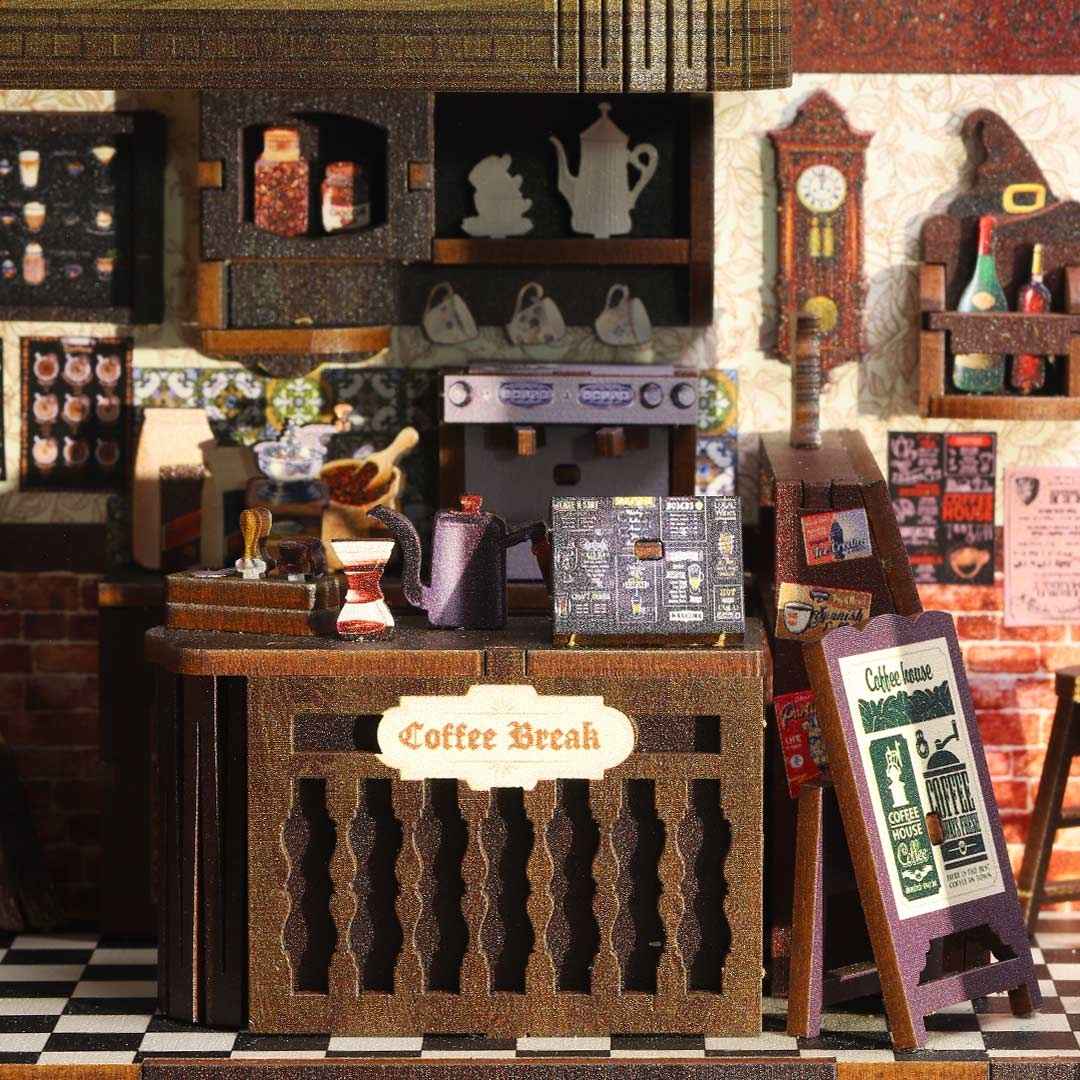Magic Coffee Shop DIY Book Nook Kit