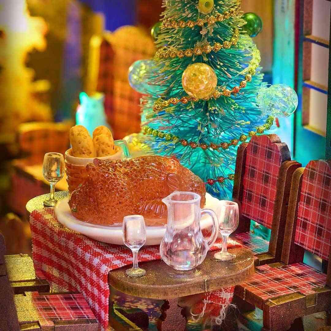 Merry Christmas DIY Book Nook Kit