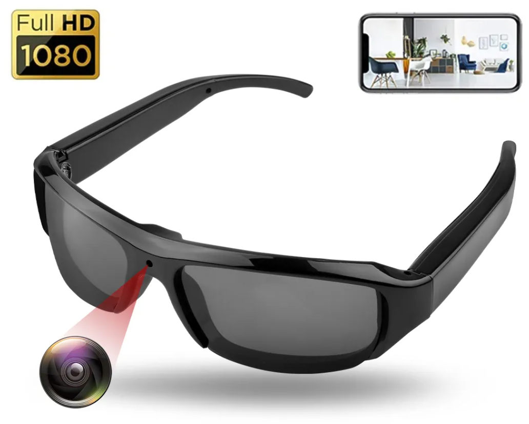 Sunglasses with HD Video Portable Camera