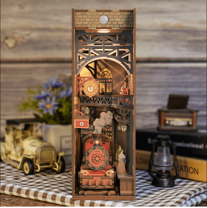 Age of Steam DIY Book Nook Kit