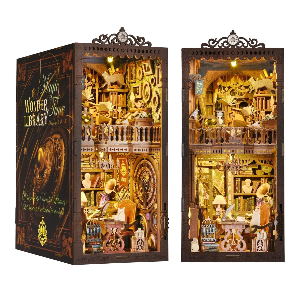 Magic Time Wonder Library DIY Book Nook Kit – Soho Emporium