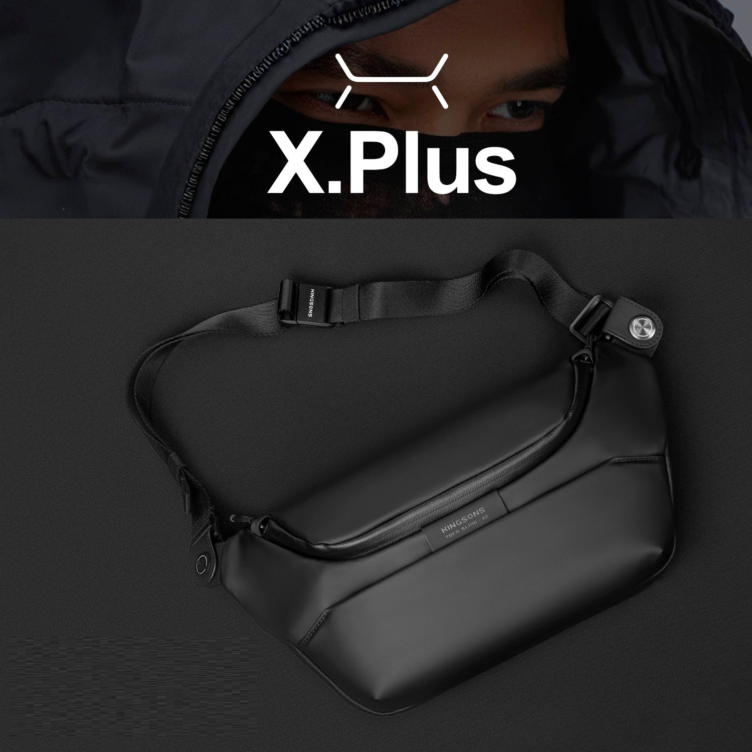 Trendy Men's Crossbody Chest Bag - Sporty Waist Pack