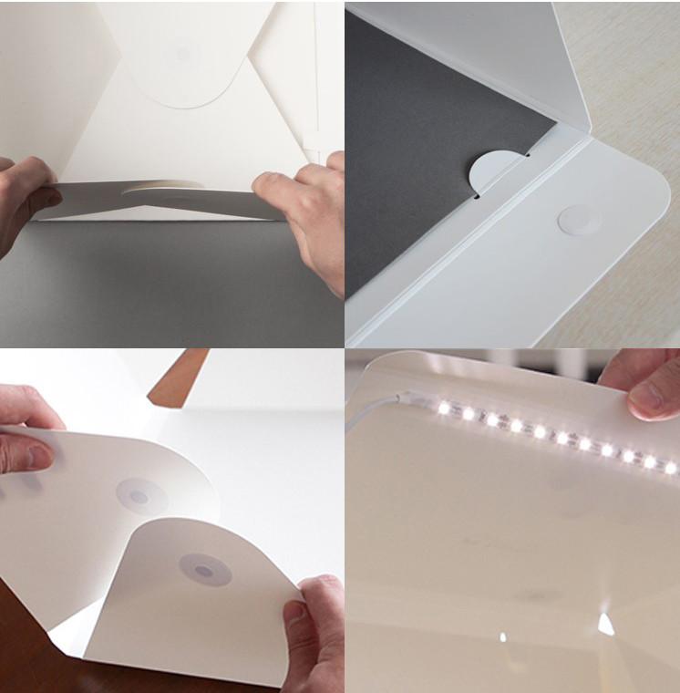 The Most Affordable Portable & Foldable LED Lightbox Studio