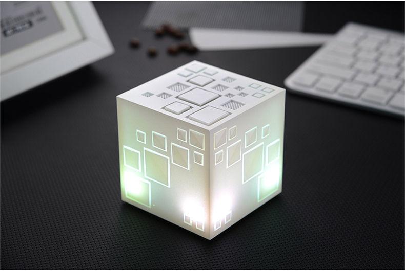 Q+ Cube Wireless Bluetooth Speaker with Build-in Microphone