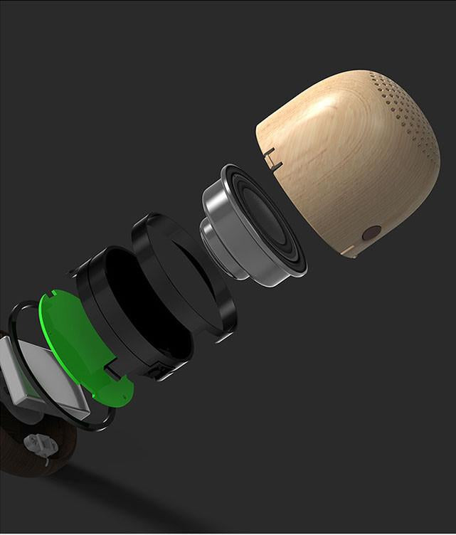 The World's Smallest Bluetooth Speaker With Built in Microphone