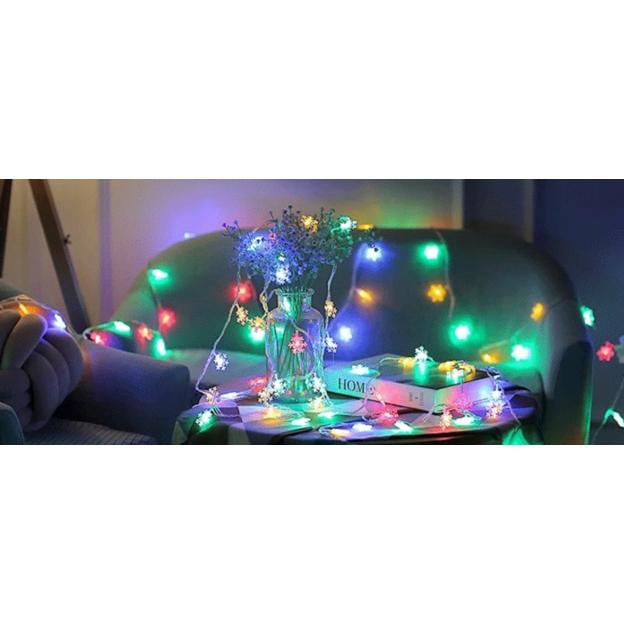 LED Snowflake Lights