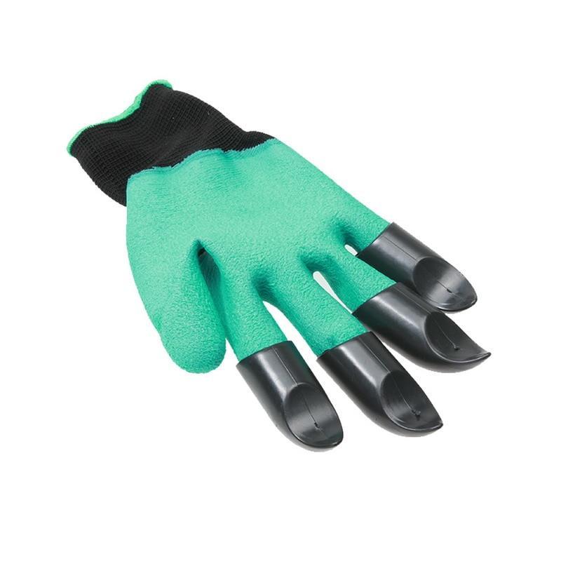 Rubber Garden Gloves with Claws