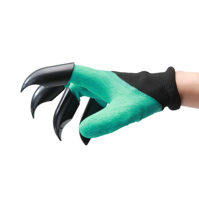 Rubber Garden Gloves with Claws
