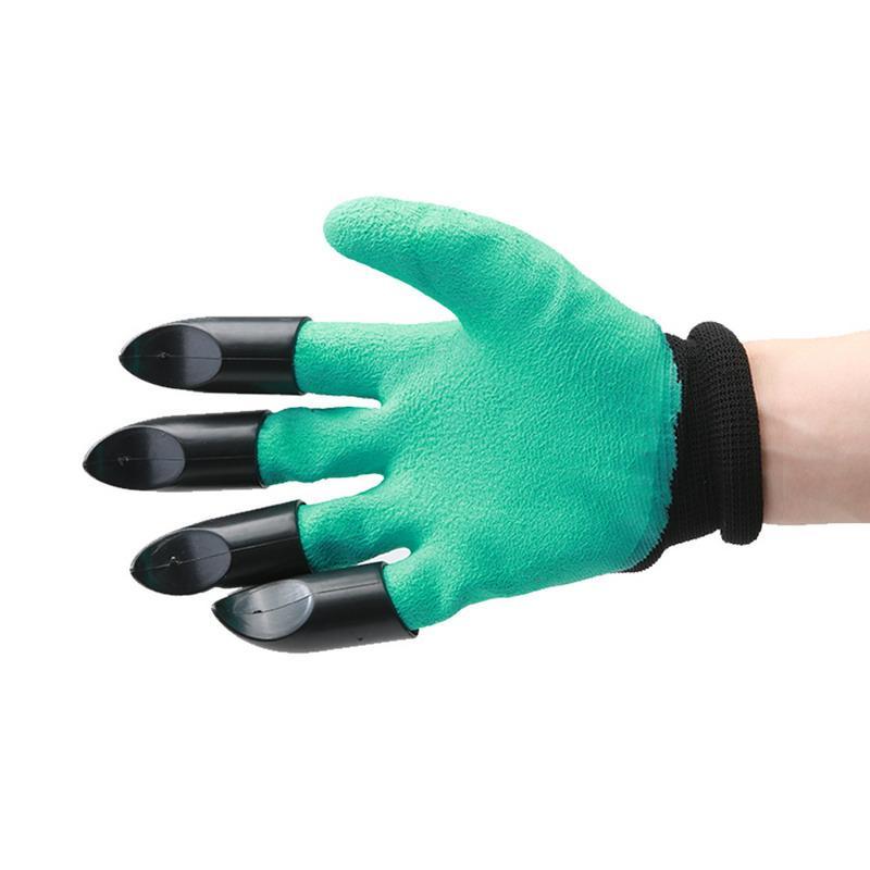 Rubber Garden Gloves with Claws