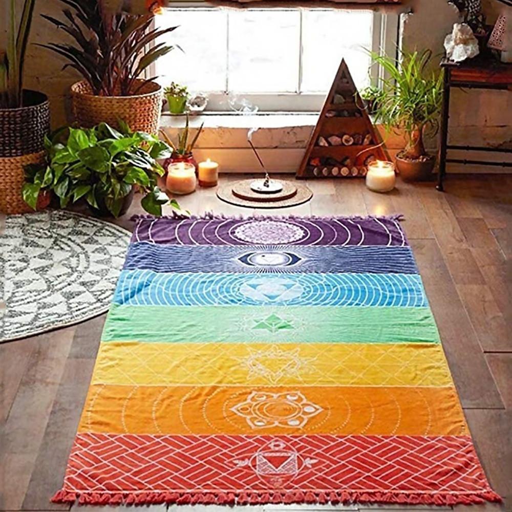 7 Chakra Yoga  & Beach Mat