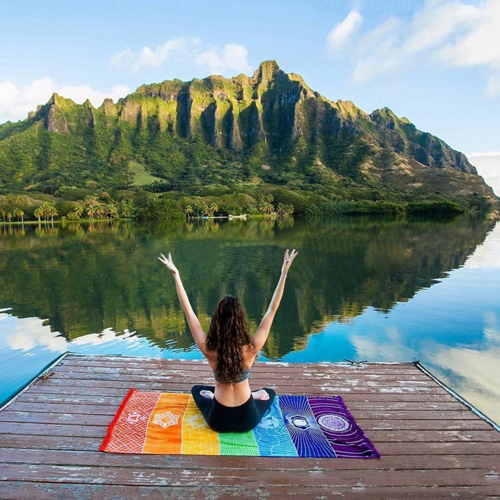 7 Chakra Yoga  & Beach Mat