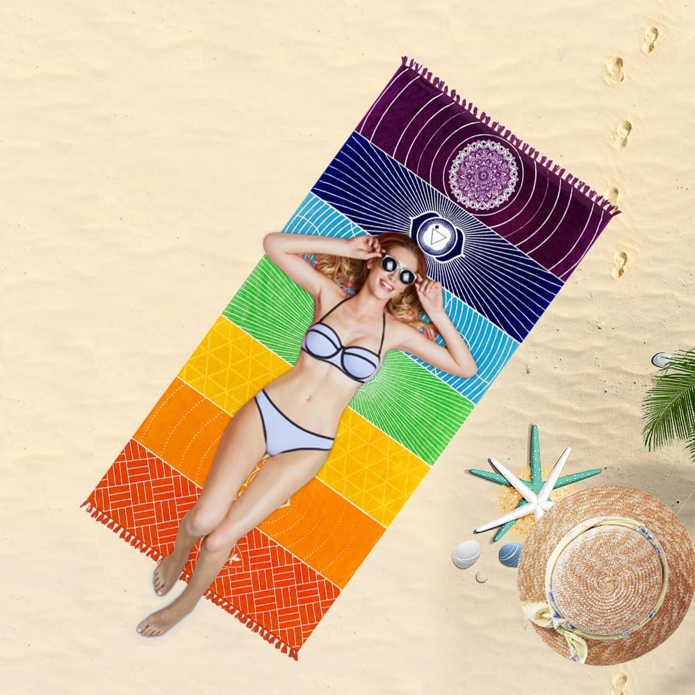 7 Chakra Yoga  & Beach Mat