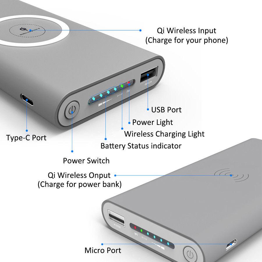 Wireless Charging Power Bank