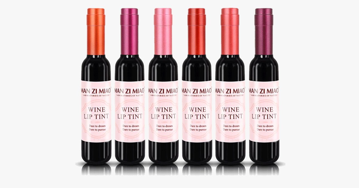 Wine Waterproof Lipstick Kit [Pack Of 6]