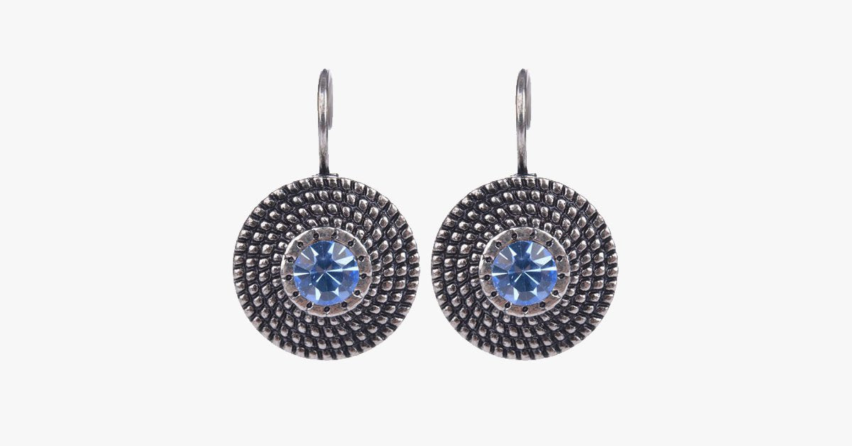 Geometrical Clip Stud Earrings