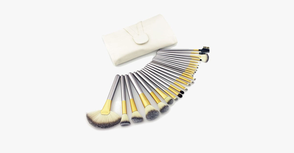 Crushed Mocha 24 Piece Brush Set