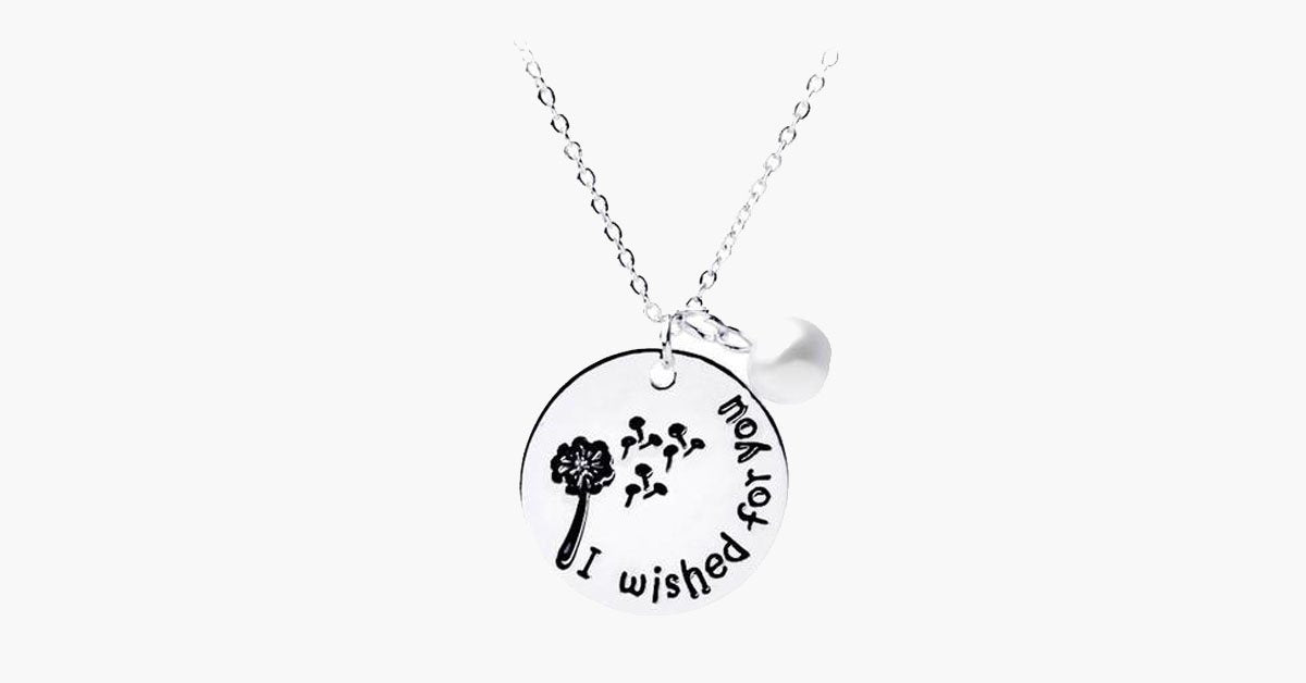 I Wished For You Charm Necklace