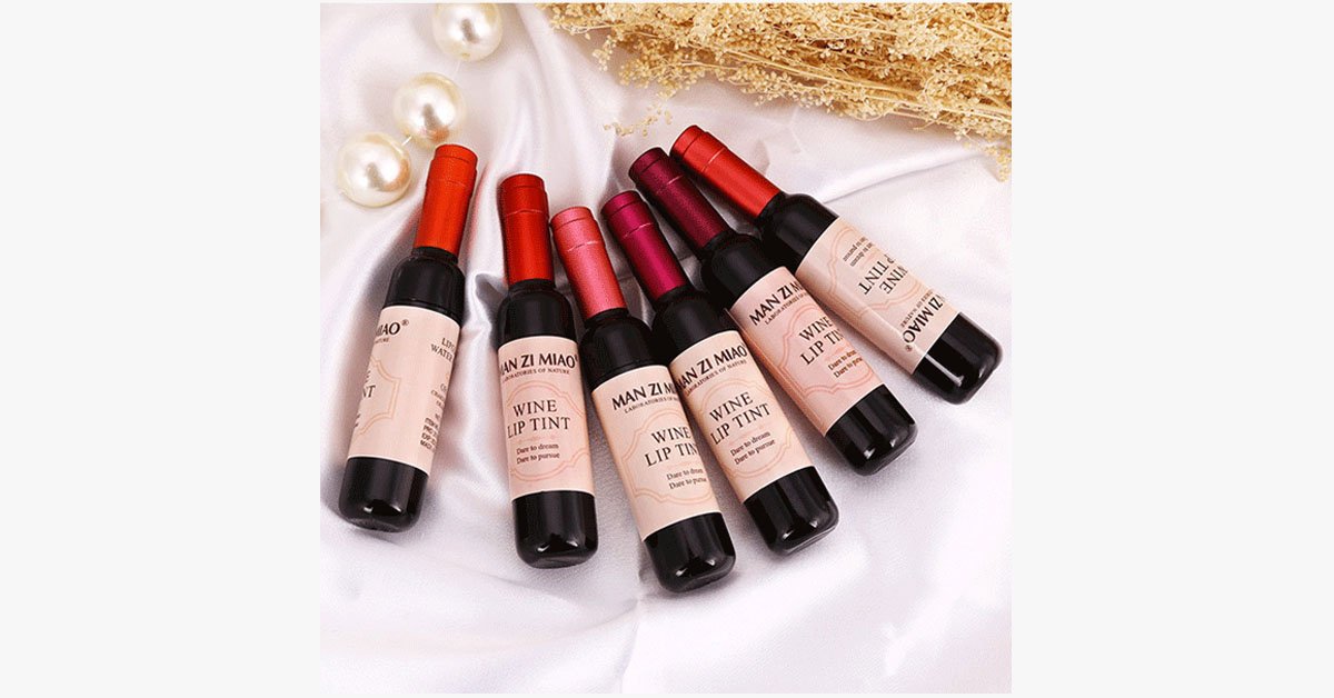 Wine Waterproof Lipstick Kit [Pack Of 6]