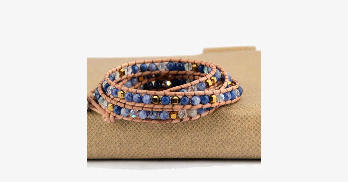 Blue Mountain Wrap Bracelet