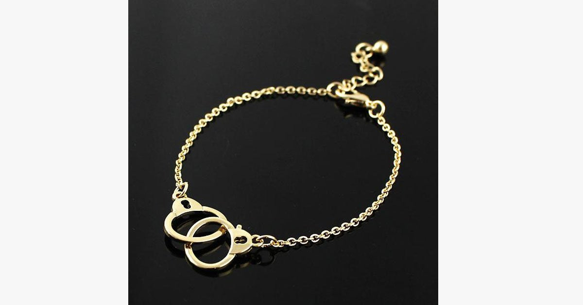 Charm Handcuffs Bracelet